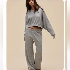 Daydreamer Solid Thermal Track Pant NWT